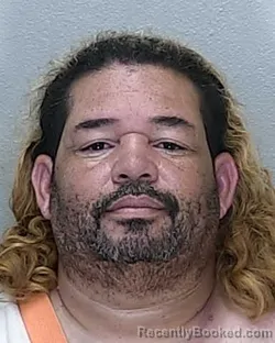 Mugshot of John Nunez booked in Marion County, Florida on October 8, 2026