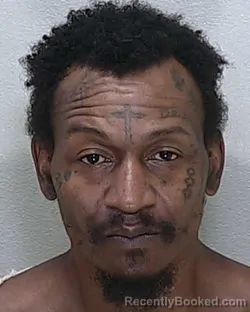 Mugshot of Antwan Demorris Scott booked in Marion County, Florida on October 8, 2026