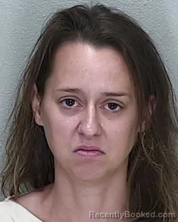 Mugshot of Hannah Rae Ishii booked in Marion County, Florida on October 8, 2026