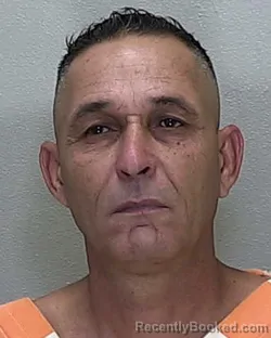 Mugshot of Justin Lugo Cabrera booked in Marion County, Florida on October 9, 2026