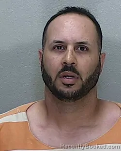Mugshot of Jadiel Pizarro Villanueva booked in Marion County, Florida on October 9, 2026