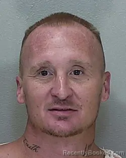 Mugshot of Christopher Ryan Martin booked in Marion County, Florida on October 9, 2026