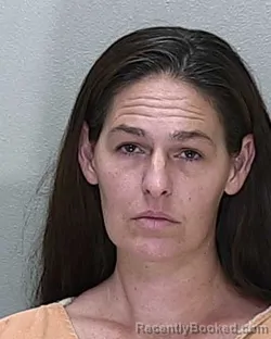 Mugshot of Kristina Fay Jasent booked in Marion County, Florida on October 9, 2026