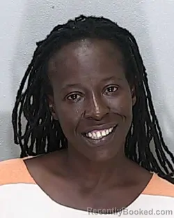 Mugshot of Kemishia Tahmayo Braddock booked in Marion County, Florida on October 9, 2026