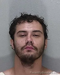 Mugshot of Xavier Jordan Melendez booked in Marion County, Florida on October 9, 2026