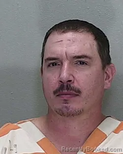 Mugshot of Brian Thomas Camacho booked in Marion County, Florida on October 10, 2026