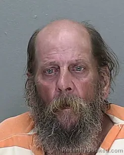 Mugshot of David Roy Lucier booked in Marion County, Florida on October 10, 2026