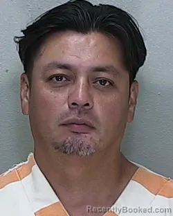Mugshot of Jose Mateo Rodas Hernandez booked in Marion County, Florida on October 10, 2026