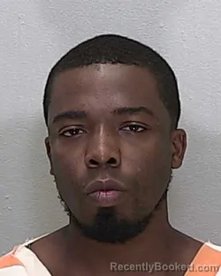 Mugshot of Devarus Brayshard Weston booked in Marion County, Florida on October 11, 2026