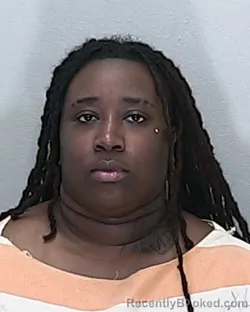 Mugshot of Amaya Lashay Dixon booked in Marion County, Florida on October 11, 2026