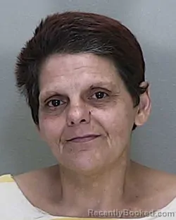 Mugshot of Alisha Suemarie Medley booked in Marion County, Florida on October 12, 2026