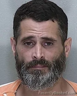 Mugshot of Frank Luis Delapa booked in Marion County, Florida on October 12, 2026