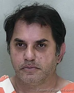 Mugshot of Afzal Rasool booked in Marion County, Florida on October 12, 2026