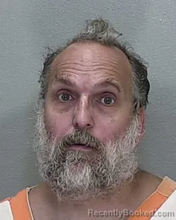 Mugshot of David Allen Poole booked in Marion County, Florida on October 12, 2026