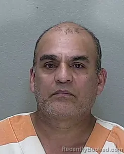 Mugshot of Luis Daniel Martinez Manzo booked in Marion County, Florida on October 12, 2026