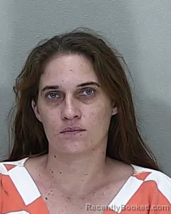 Mugshot of Jessica Anne Hough booked in Marion County, Florida on October 12, 2026