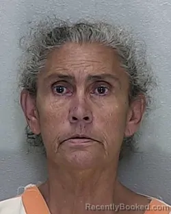 Mugshot of Patience Helen Burton booked in Marion County, Florida on October 27, 2026