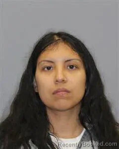 Mugshot of Andrea Garcia booked in Robertson County, Texas on September 30, 2026