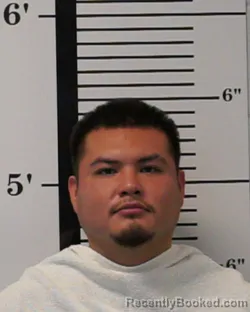 Mugshot of Eliazar Martinez booked in Rockwall County, Texas on August 22, 2026