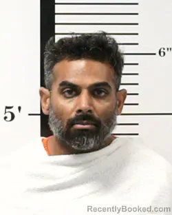 Mugshot of Bhavik Bhikhabhai Patel booked in Rockwall County, Texas on July 30, 2026