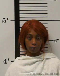 Mugshot of Lexia Brenet Hambrick booked in Rockwall County, Texas on August 31, 2026