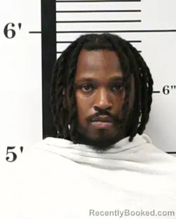 Mugshot of Toneil Antoine Carter booked in Rockwall County, Texas on June 25, 2026
