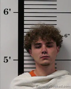 Mugshot of Jacob Tod Legas booked in Rockwall County, Texas on July 10, 2026
