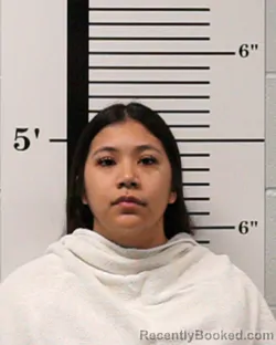 Mugshot of Ruby Isabel Rodriguez booked in Rockwall County, Texas on July 16, 2026