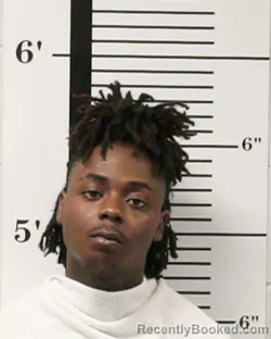 Mugshot of Derrick Tashawn Thompson booked in Rockwall County, Texas on May 19, 2026