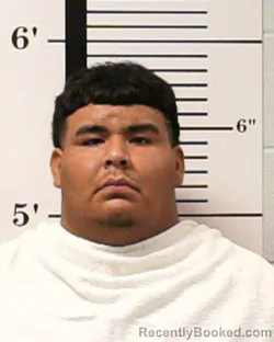 Mugshot of Ismael Espinoza booked in Rockwall County, Texas on July 13, 2026