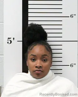 Mugshot of Destiny Nicole Densen booked in Rockwall County, Texas on July 16, 2026