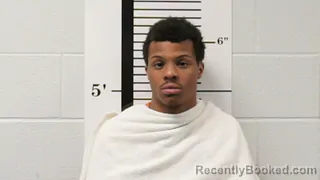 Mugshot of Zamyreon Deshun Burns booked in Rockwall County, Texas on June 15, 2026