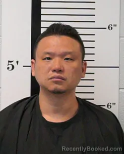 Mugshot of Xiang Lin booked in Rockwall County, Texas on October 28, 2026