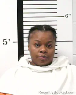 Mugshot of Jontrenae Neosha Johnson booked in Rockwall County, Texas on July 14, 2026