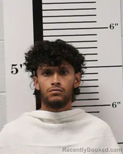 Mugshot of Isaac Mendez Rodriguez booked in Rockwall County, Texas on May 15, 2026