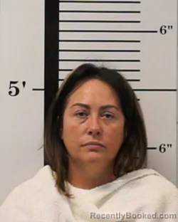 Mugshot of Danica Michelle Kinsey booked in Rockwall County, Texas on September 7, 2026