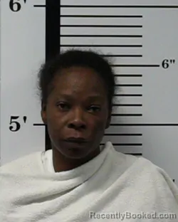 Mugshot of Latosha Sherie Ellis booked in Rockwall County, Texas on July 9, 2026