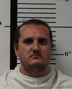 Mugshot of Joshua Robert Ransom booked in Rockwall County, Texas on May 13, 2026