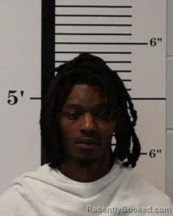 Mugshot of Larell Marshawn Brown booked in Rockwall County, Texas on May 15, 2026