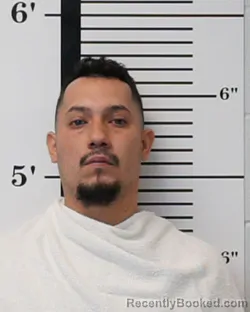 Mugshot of Jose Luis Patino-Reyes booked in Rockwall County, Texas on May 16, 2026