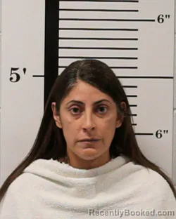 Mugshot of Monica Elizabeth Amaro booked in Rockwall County, Texas on May 19, 2026