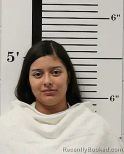 Mugshot of Bridget Esther Martinez-Navarrete booked in Rockwall County, Texas on May 19, 2026