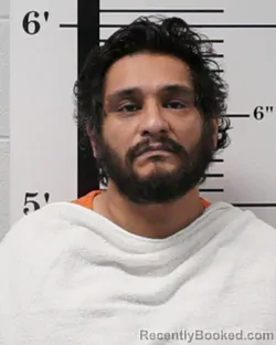 Mugshot of Gerardo Joaquin Gibbs booked in Rockwall County, Texas on May 21, 2026