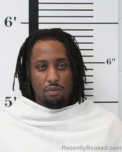 Mugshot of Dajone Raheem Jaleel Gentry booked in Rockwall County, Texas on May 23, 2026