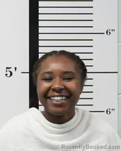Mugshot of Aria Waters booked in Rockwall County, Texas on May 24, 2026