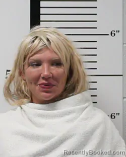Mugshot of Maria Andrianova booked in Rockwall County, Texas on May 24, 2026