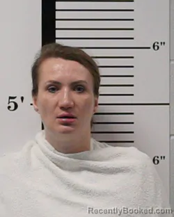 Mugshot of Alesia Kalenchyk booked in Rockwall County, Texas on May 24, 2026