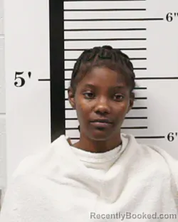 Mugshot of Dezaria Dionna Randle booked in Rockwall County, Texas on May 25, 2026