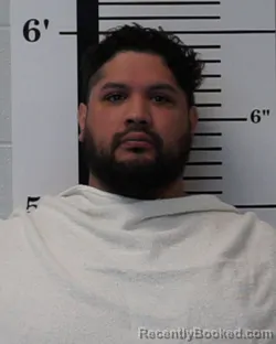 Mugshot of Adrian Rodriguez booked in Rockwall County, Texas on May 29, 2026