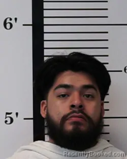 Mugshot of Miguel Angel Jean Espinoza booked in Rockwall County, Texas on June 1, 2026